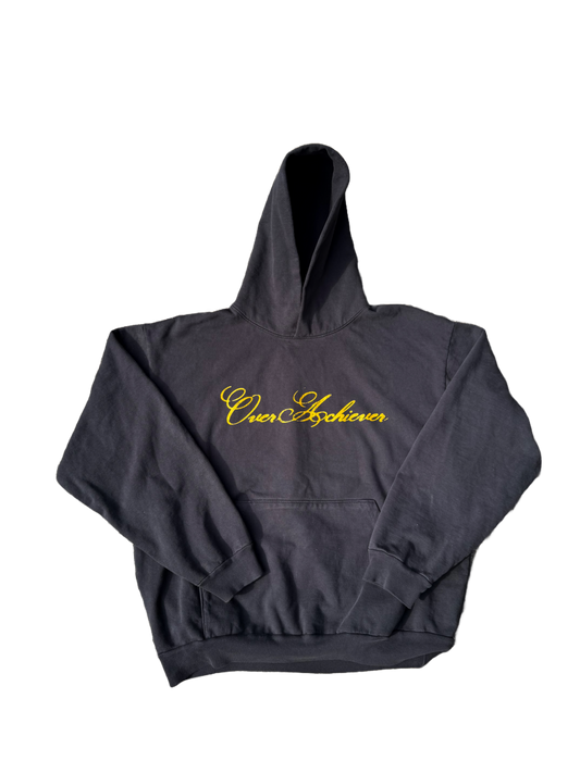OVERACHIEVER CURSIVE HOODIE