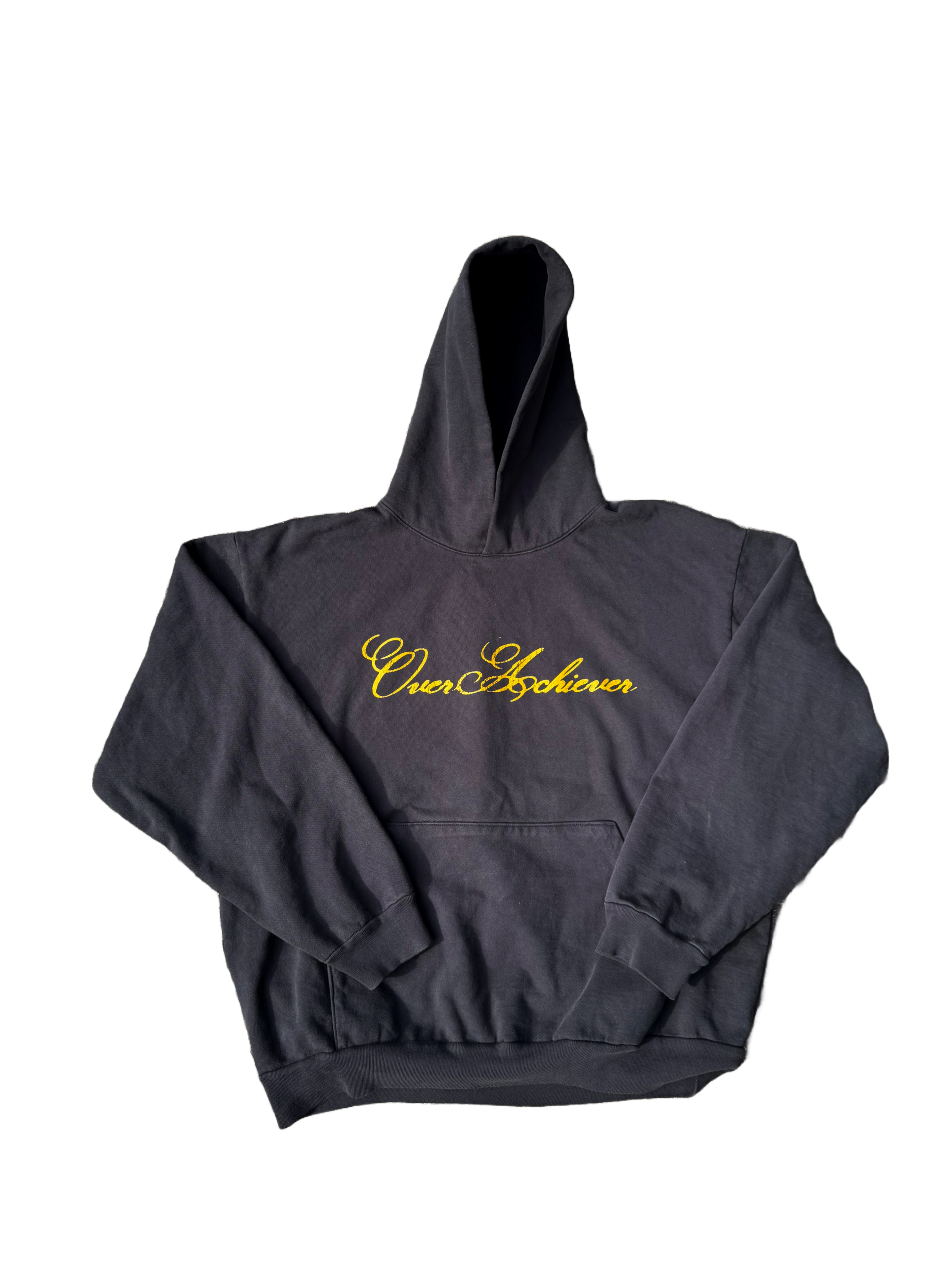 OVERACHIEVER CURSIVE HOODIE
